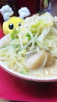 「ミニラーメン（野菜）」@ラーメン二郎 大宮店の写真