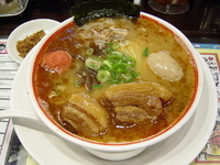 「こぼんしゃん + 全部入り + カピタン + 替え玉」@九州じゃんがら 銀座店の写真