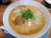 「期間限定 川越達也コラボ・僕の味噌ラーメン 750円」@らあめん花月嵐 ひばりヶ丘駅前店の写真