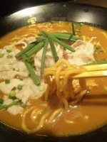 「かれー麺 （750円）」@かれー麺 実之和 六本木店の写真