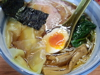 「叉焼ワンタン麺」@奥州白河ラーメン ○政の写真