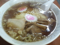 「ラーメン+半チャーハン（ザーサイ付）」@中華料理 黒龍の写真