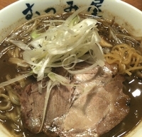 「黒味噌らーめん800円大盛120円」@らーめん むつみ屋 イオン千葉ニュータウン店の写真