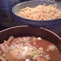 「つけそば2代目（仮）大（￥850）+味噌味玉（￥100）」@群青の写真