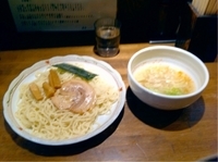 「塩だれつけ麺」@らーめん やじるし 下北沢店の写真
