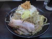 「ふじ麺 中盛り」@麺屋 にし田の写真