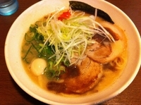 「新あわせあじラーメン」@彩色ラーメン きんせい 高槻駅前店の写真