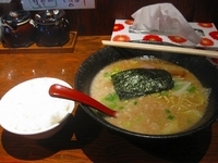 「こってりラーメン+ランチセット」@らうめん しんかの写真
