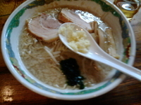 「ラーメン（油多め）」@特麺コツ一丁ラーメンの写真