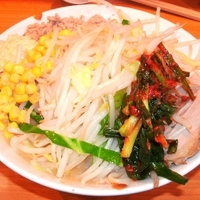 「ドロロン麺（850円）+ニンニク」@ラーメン二郎 八王子野猿街道店2の写真