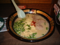 「天然極上とんこつラーメン」@一蘭 越谷イオンレイクタウン店の写真