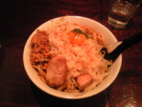 「生玉まぜそば大盛（850円）」@ねじ式の写真