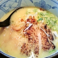 「濃厚鶏そば」@ブラウンの写真