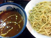 「カレーつけめん（大盛り:600g??）@900」@三ツ矢堂製麺 下北沢店の写真