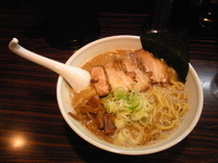 「ラーメン特盛（800円）+チャーシュー丼（180円）」@ラーメン長山の写真