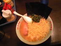 「大ラーメン（850円）」@横浜 六角家 御徒町店の写真