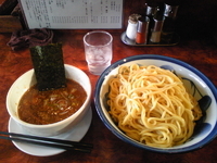 「冷つけめん大盛（850円）」@つけ麺 目黒屋の写真