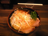 「ねぎラーメン大盛（900円）」@横浜家系 神田家の写真
