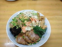 「今月のグルグル（トッピング増し）」@MENYA 食い味の道有楽の写真