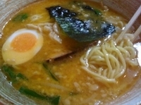 「濃厚背脂味噌らーめん 800円」@らーめん 大葉 土浦店の写真