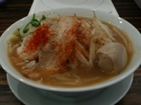 「ラーメン（大盛り）+煮玉子」@つけ麺・ラーメン フジヤマ55 KANAZAWAの写真