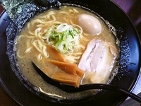 「濃厚煮干そば+煮玉子」@中華そば 響の写真