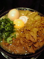 「肉玉そば」@肉玉蕎麦 おとど 北松戸総本山の写真