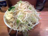 「小ラーメン（700円）」@ラーメン二郎 八王子野猿街道店2の写真