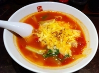 「トマトチーズらーめん」@河内ラーメン 喜神 京橋店の写真