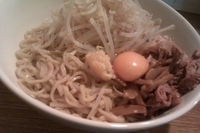 「油そば （ニンニク・アブラ少なめ）」@らーめん こじろう526 日暮里店の写真