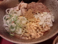 「カレーまぜそば（小）」@食処 渓の写真