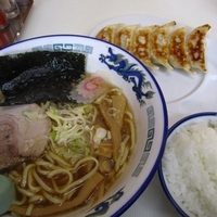 「にぼしセット（醤油）850円」@名代にぼしラーメン 時代屋 岡本店の写真