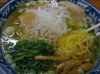 「塩ラーメン（細麺） 700円」@軍鶏ラーメン美幸の写真