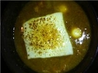 「季節のつけそば（焦がしチーズカレーつけそば）」@中華蕎麦 瑞山（ZUIZAN）の写真