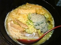 「鶏濃厚魚介にぼしらーめん（煮干濃度5）」@麺屋 吉宗の写真