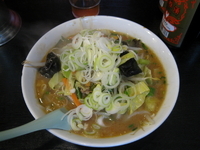「野菜ラーメン（味噌）:700円」@ちりちりラーメン 風鈴屋の写真