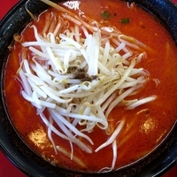 「大辛味噌ラーメン 710円」@くるまやラーメン 鹿浜店の写真