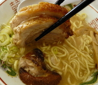 「ラーメン（肉増しダブル） 720円」@肉屋の写真