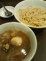 「つけめん（麺硬め）+味玉」@TETSU 品川店の写真