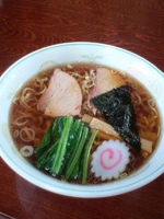 「らーめん 600円」@手打中華 餐の写真