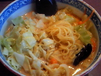 「濃厚クリーミー野菜盛〇特 味噌ミルクラーメン￥1000（期間限定」@洋光台ラーメン 千客万来の写真