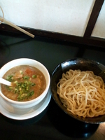 「つけ麺 750円」@麺堂 稲葉の写真