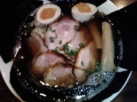 「のり玉煮干しらーめん+チャーシュー」@らーめん茂一の写真