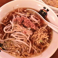 「かけらーめん(¥290)ミニ炒飯(¥230)」@中華食堂一番館 吉祥寺サンロード店の写真