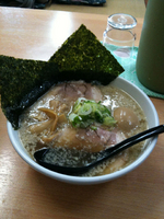 「醤油こってり 味玉 少なめ」@一条流がんこラーメン吉三郎の写真