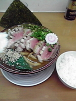 「合鴨トンコツラーメン」@MENYA 食い味の道有楽の写真