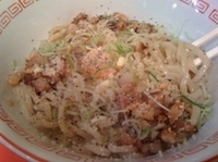 「ゆずぼな～ら（まぜそば,今月のらーめん） 700円」@らーめん ゆずのきの写真