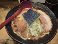 「濃厚狼煙らーめん大盛 830円」@狼煙 〜NOROSHI〜の写真