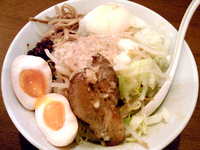 「晴二郎（700円）」@背脂煮干そば 晴の写真