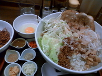 「直次朗まぜそば（二郎インスパイア）:￥850」@丸直の写真